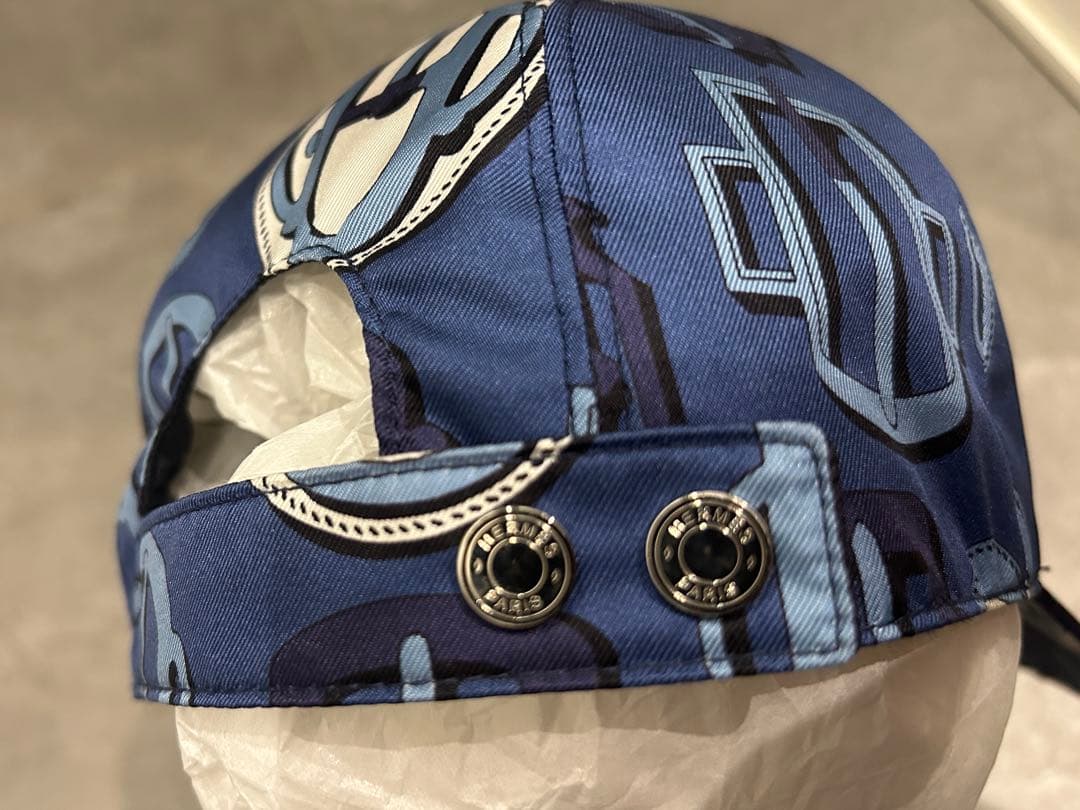 エルメス　HERMES キャスケット　シルク