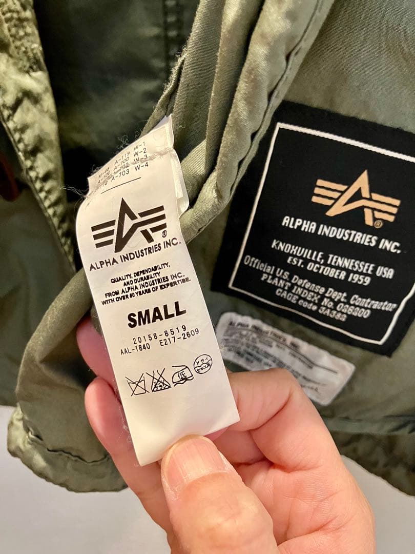 ALPHA アルファ × SHIPS 別注 モッズコート　M-51