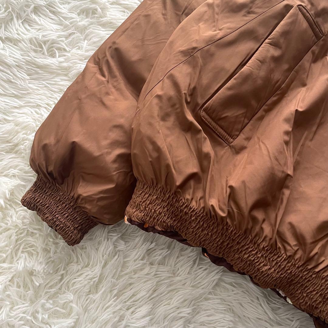 美品　yukiemon ダウンジャケット　ぬいぬい　動物柄　リバーシブル