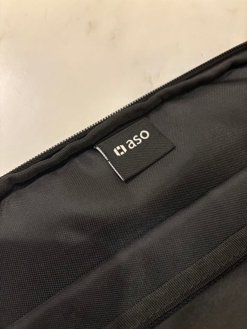 [ aso ] TOFTSLINGタフトスリング スリングバッグ アソボーゼ 黒