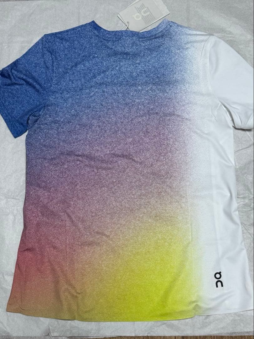On Court-T テニスウェア ホワイト インディゴ Mサイズ