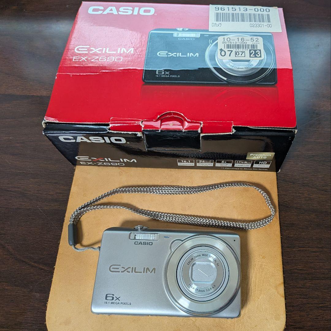 CASIO EXILIM EX-Z690 コンパクト デジタルカメラ デジカメ