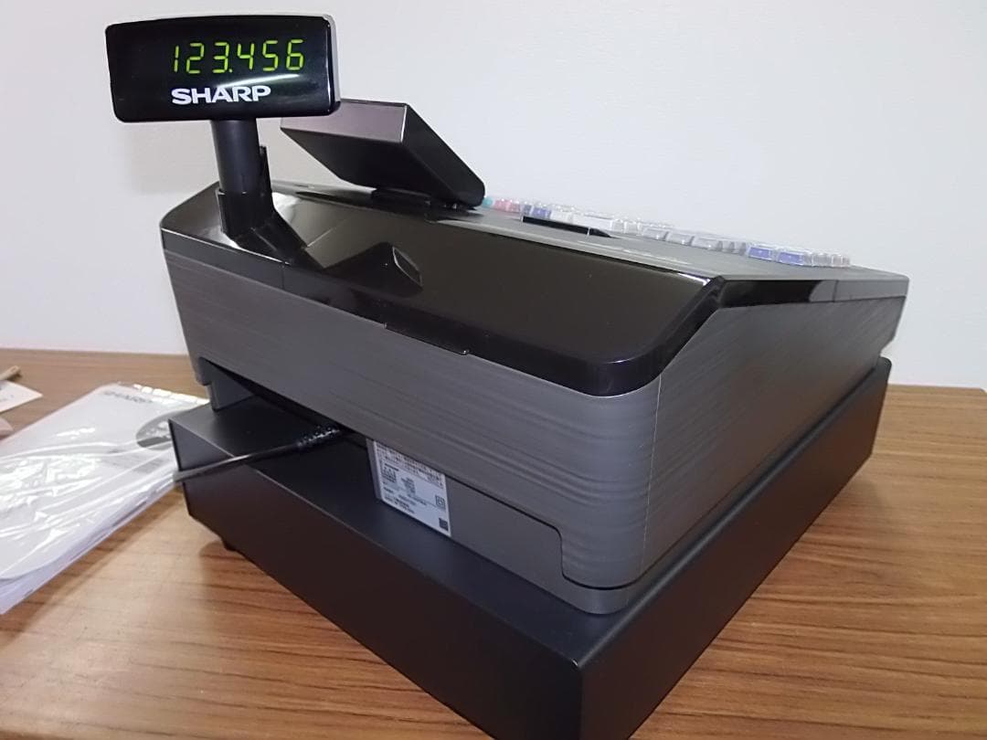 美品すぐ使える設定無料10部門325物販向シャープレジスターXE-A207B-B