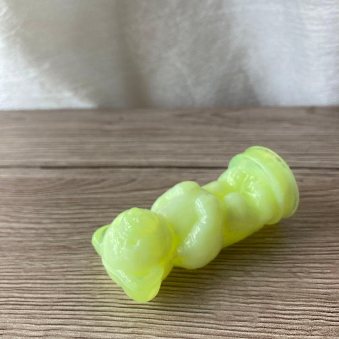 【ウランガラス】Vintage Boyd Glass Andy The Bear