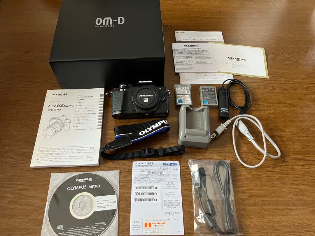 OLYMPUS OM-D E-M10 Mark II ボディ ブラック　ジャンク