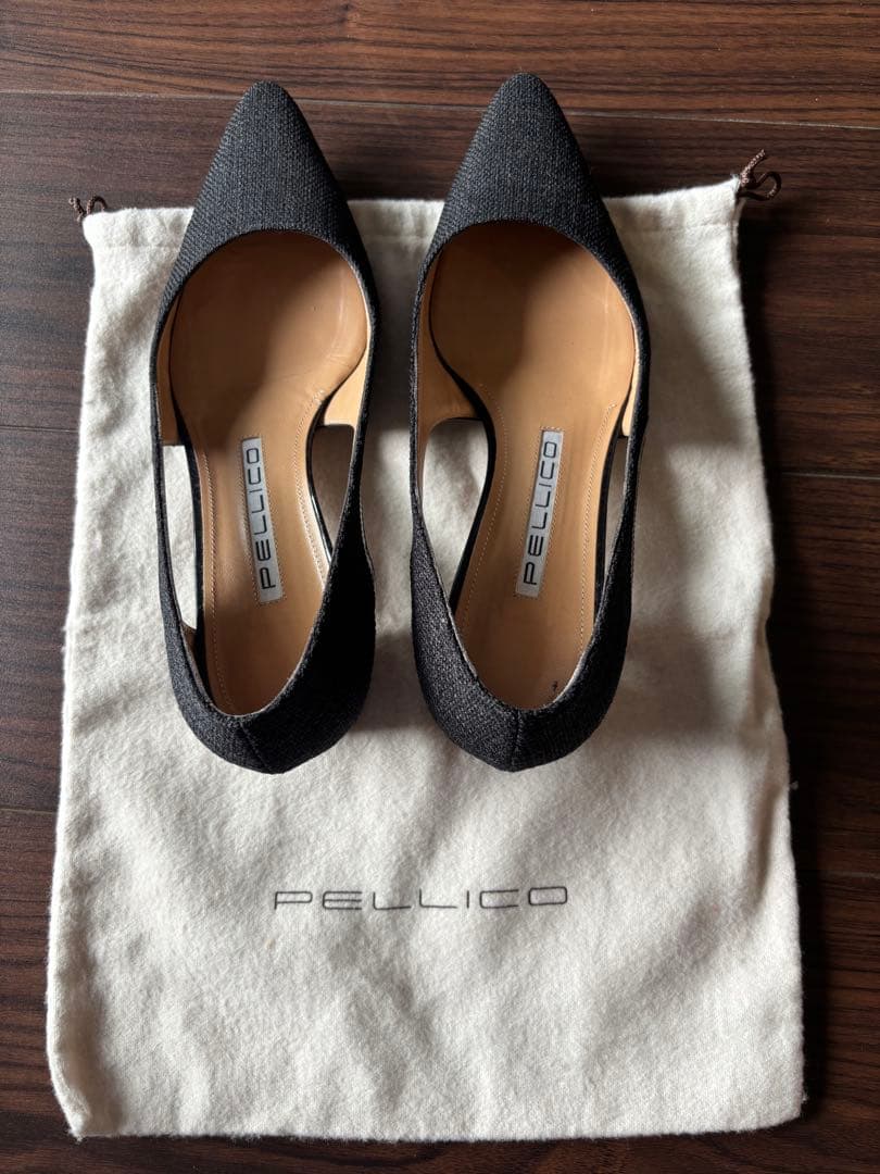 【極美品】PELLICO ペリーコ　ポインテッドトゥ　パンプス 38