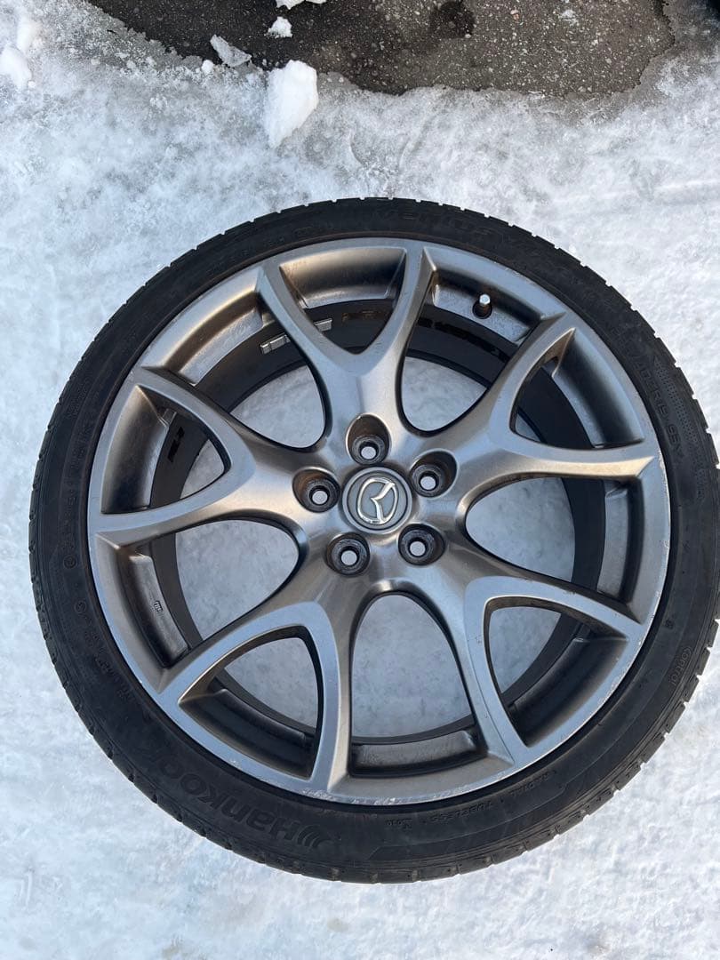 マツダ RX-8 SE3P タイプRS後期 純正 ホイールセット 19インチ