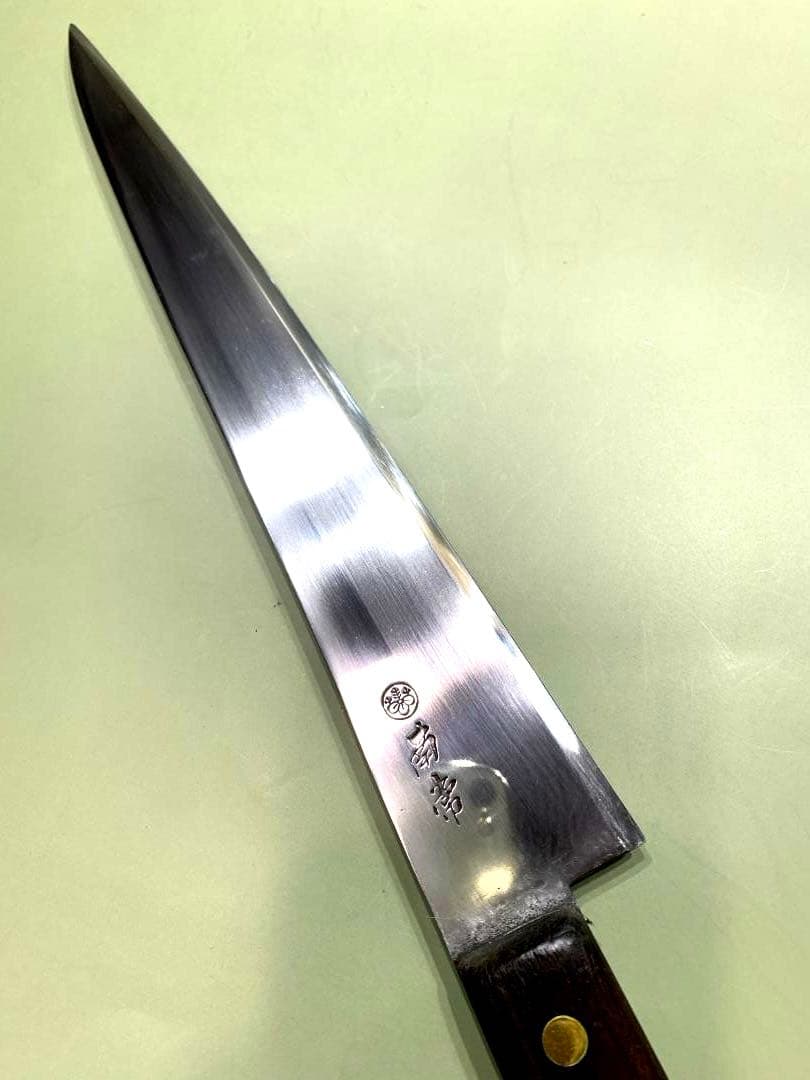 南常　筋引き包丁　　刃渡り25.5cm