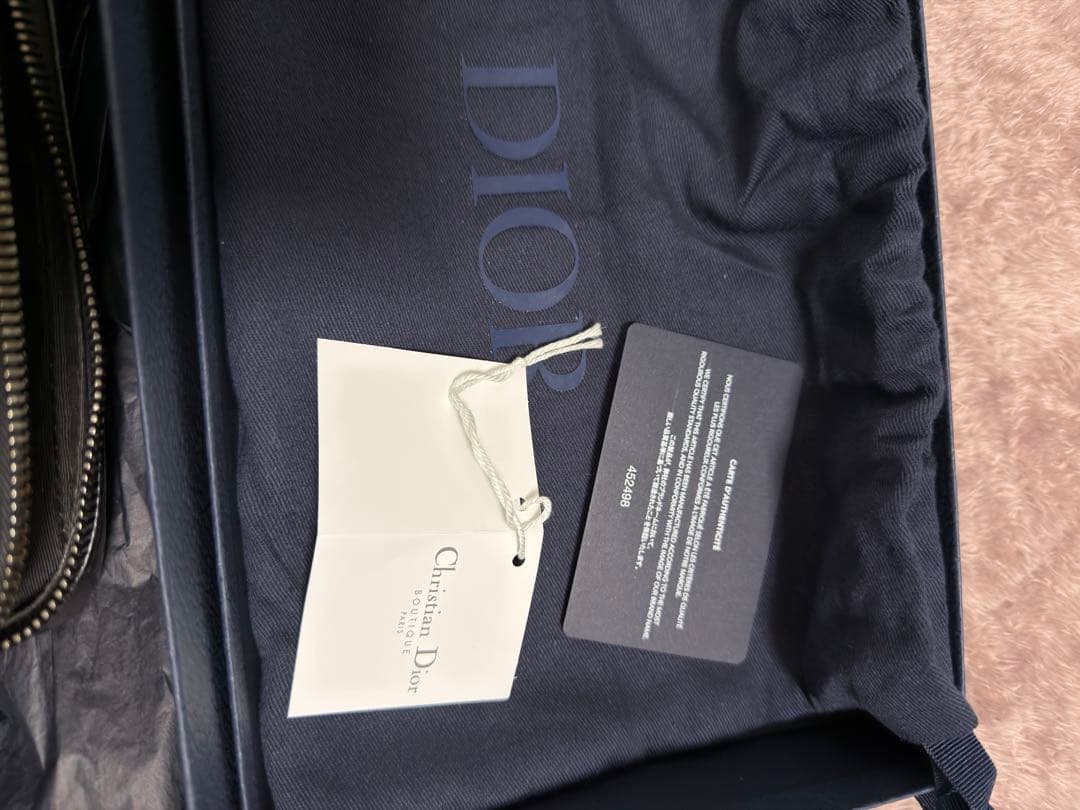 DIOR ディオール オブリーク ジャカード ショルダーポーチ 正規品