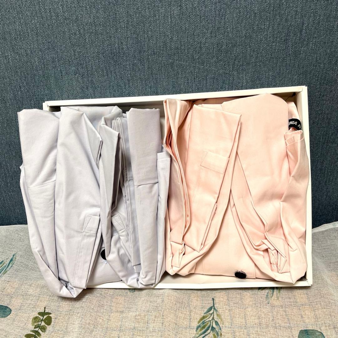 ♡新品♡ SONIA RYKIEL ペア　パジャマセット Ｌ水色 Mピンク日本製