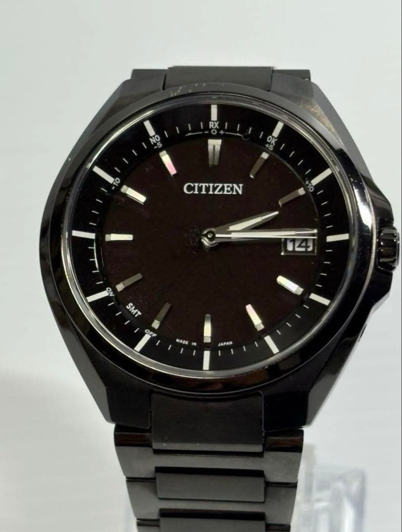 美品❗️CITIZEN・ATTESA・CB3015ー53E・スーパーチタニュウム