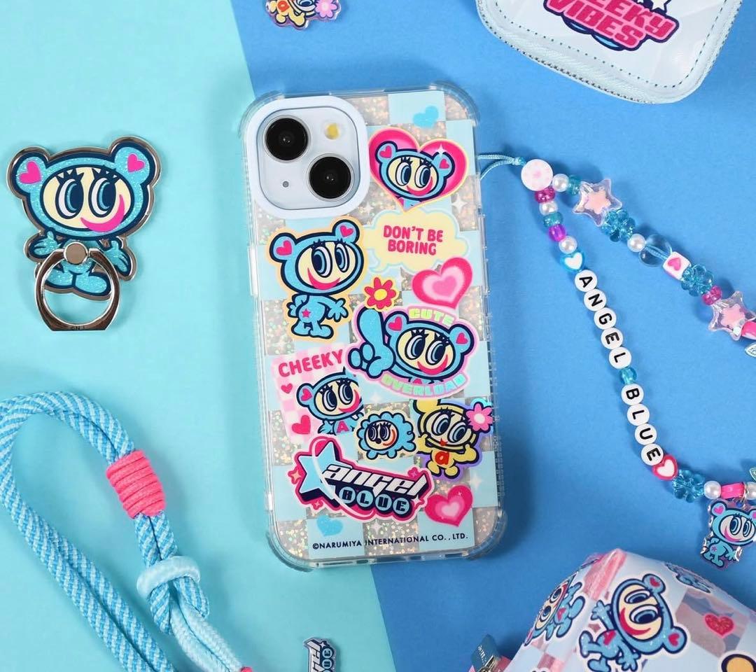 SKINNYDIP×エンジェルブルーナカムラくん iPhone 15proケース