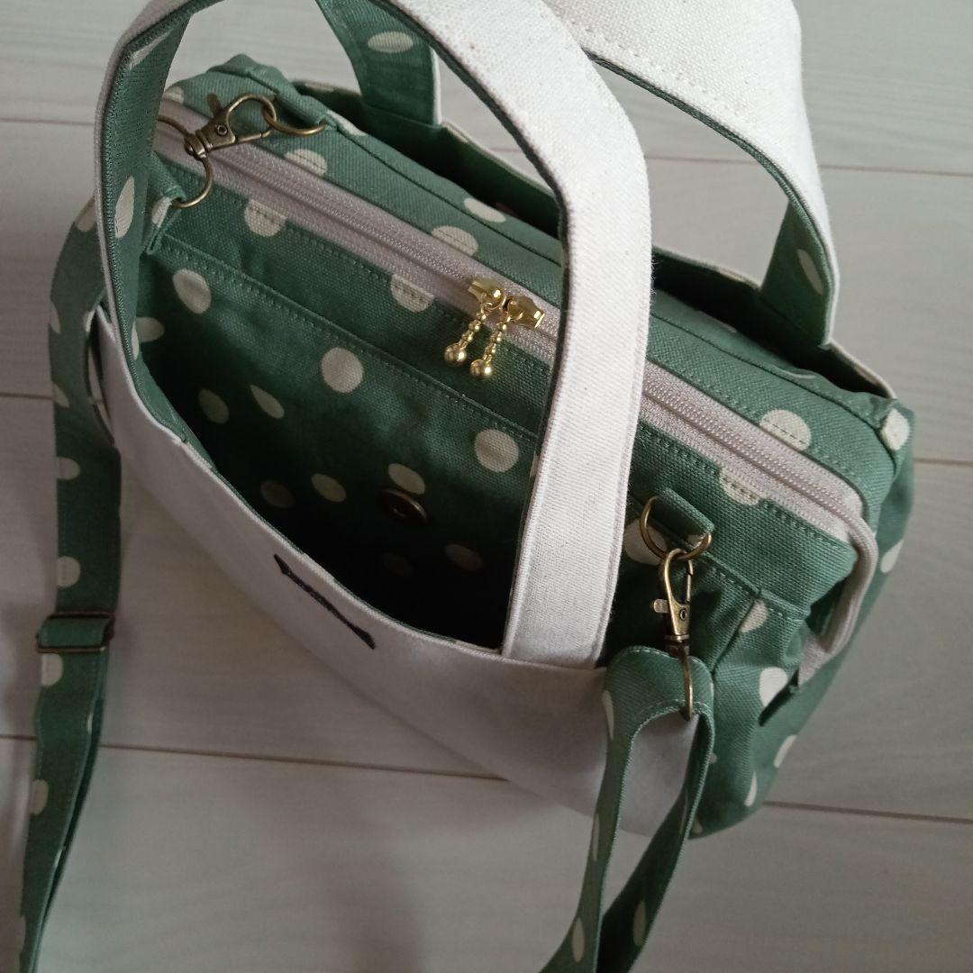 専用品　トートバックＬサイズ•ボストントートバック•ショルダー紐　ハンドメイド