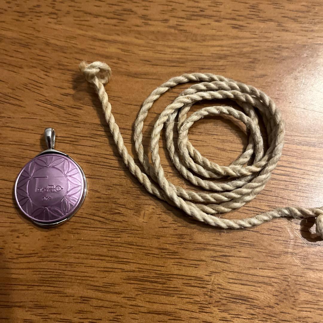 テクノAO ペンダント& 精麻のより紐(3mm・70cm)