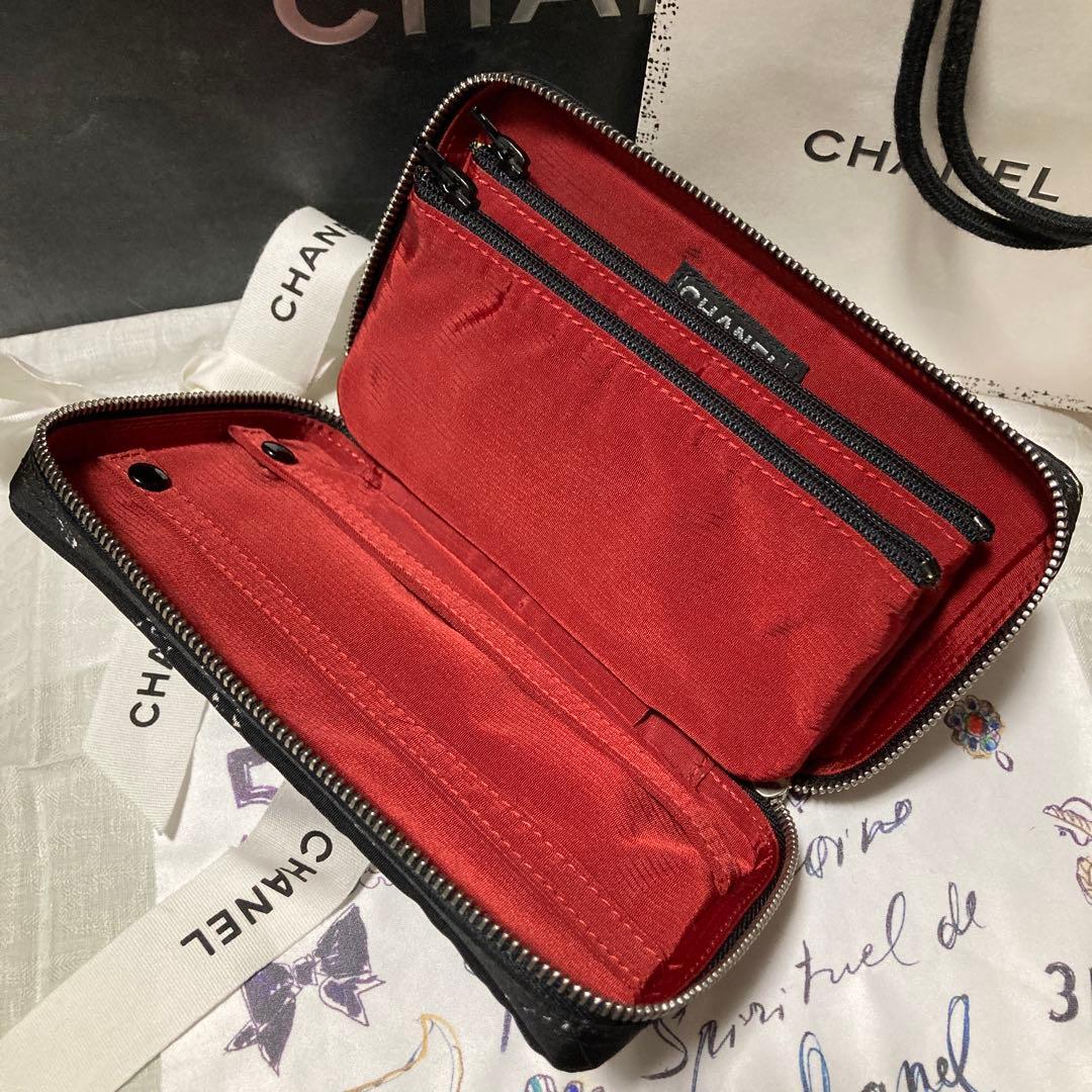 美品☆CHANEL☆旧トラベルライン☆ポーチ☆アクセサリーポーチ☆