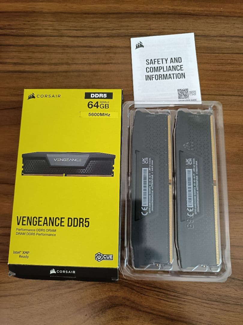 DDR5 64GB 5600MHz デスクトップ用