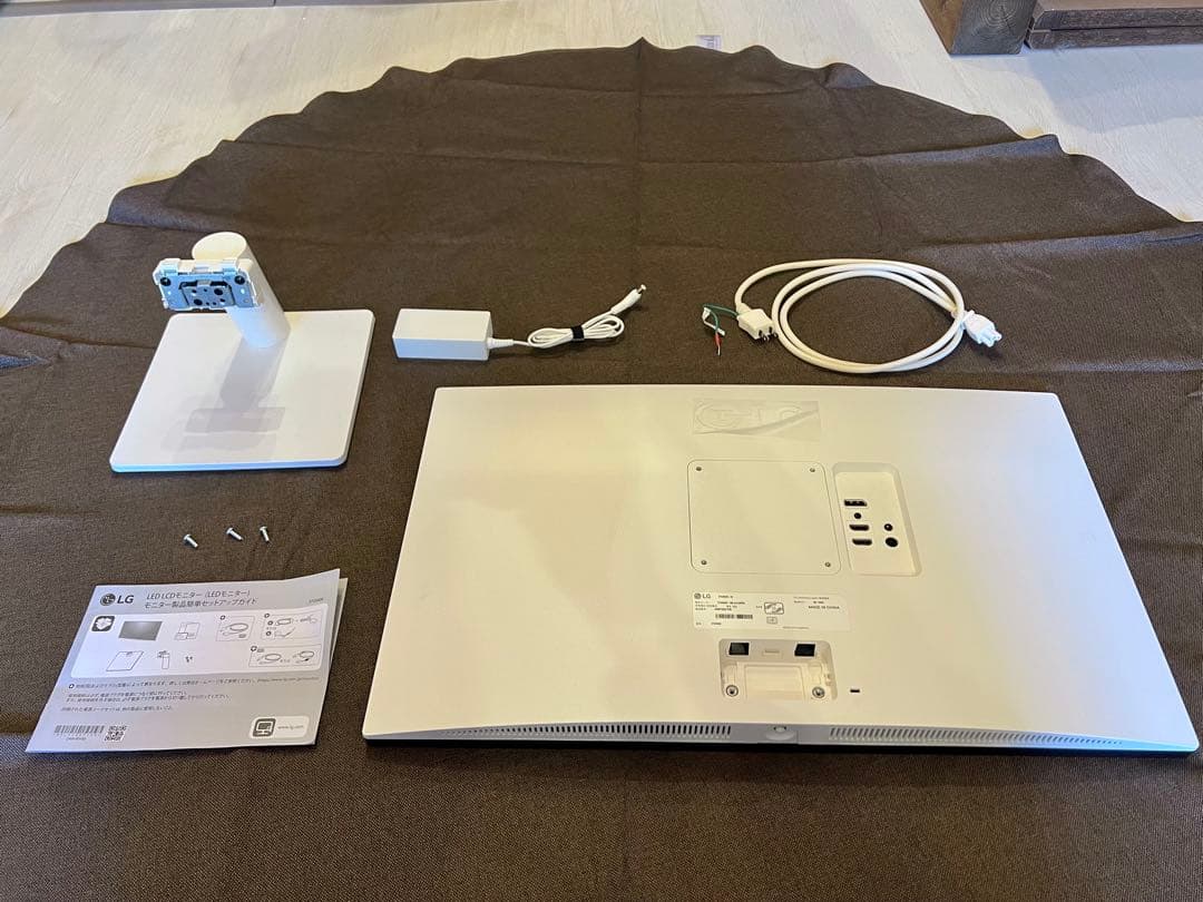 LG 27インチ UHD 4K IPSモニター 27US500-W