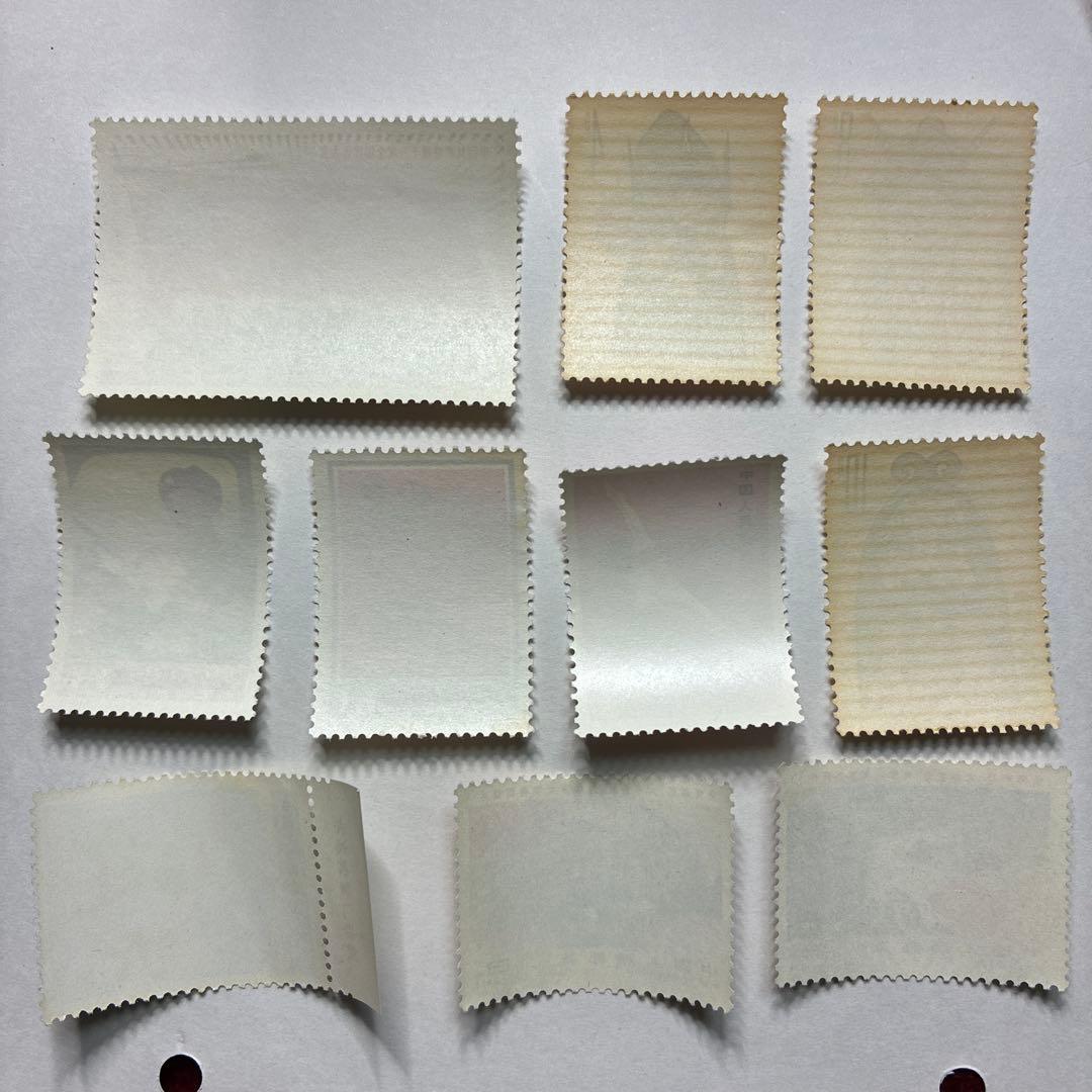 中国切手おまとめ4未使用状態混合難有含