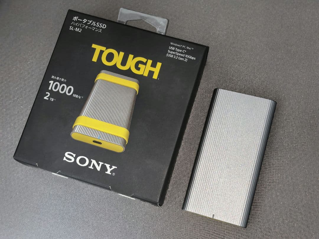 SONY ​ポータブルSSD SL-M2 2TB