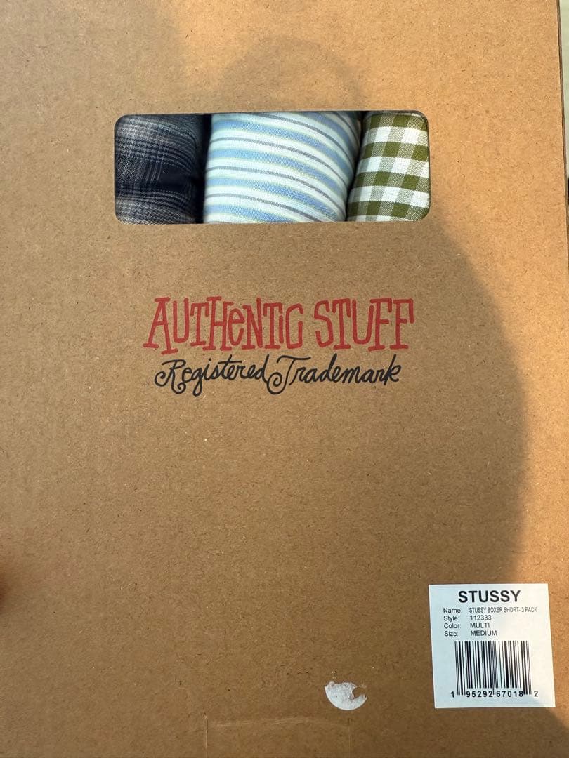 y*.様 STUSSY BOXER SHORTS 3 PACK