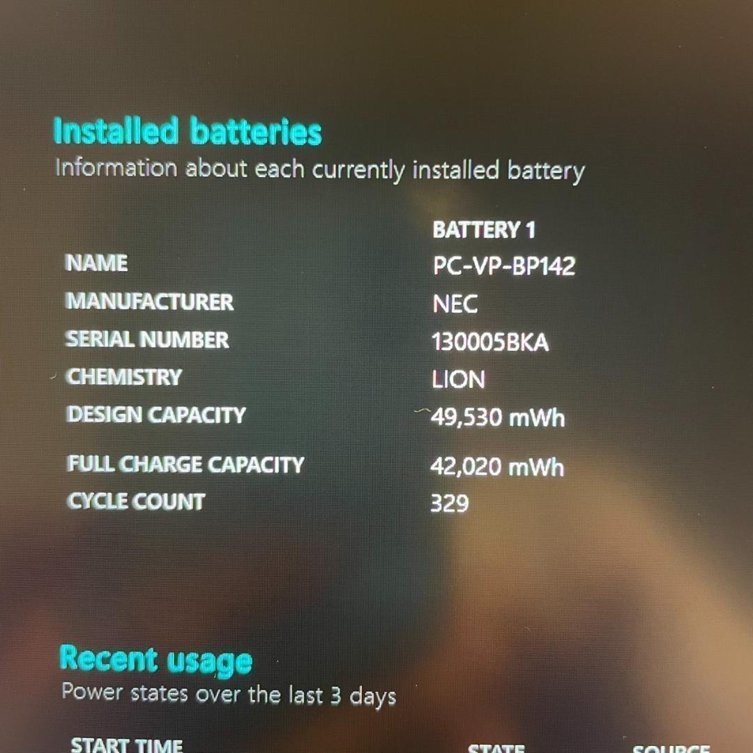 第10世代i7 2020年製 メモリ16GB 超軽量モデル NEC JJ4
