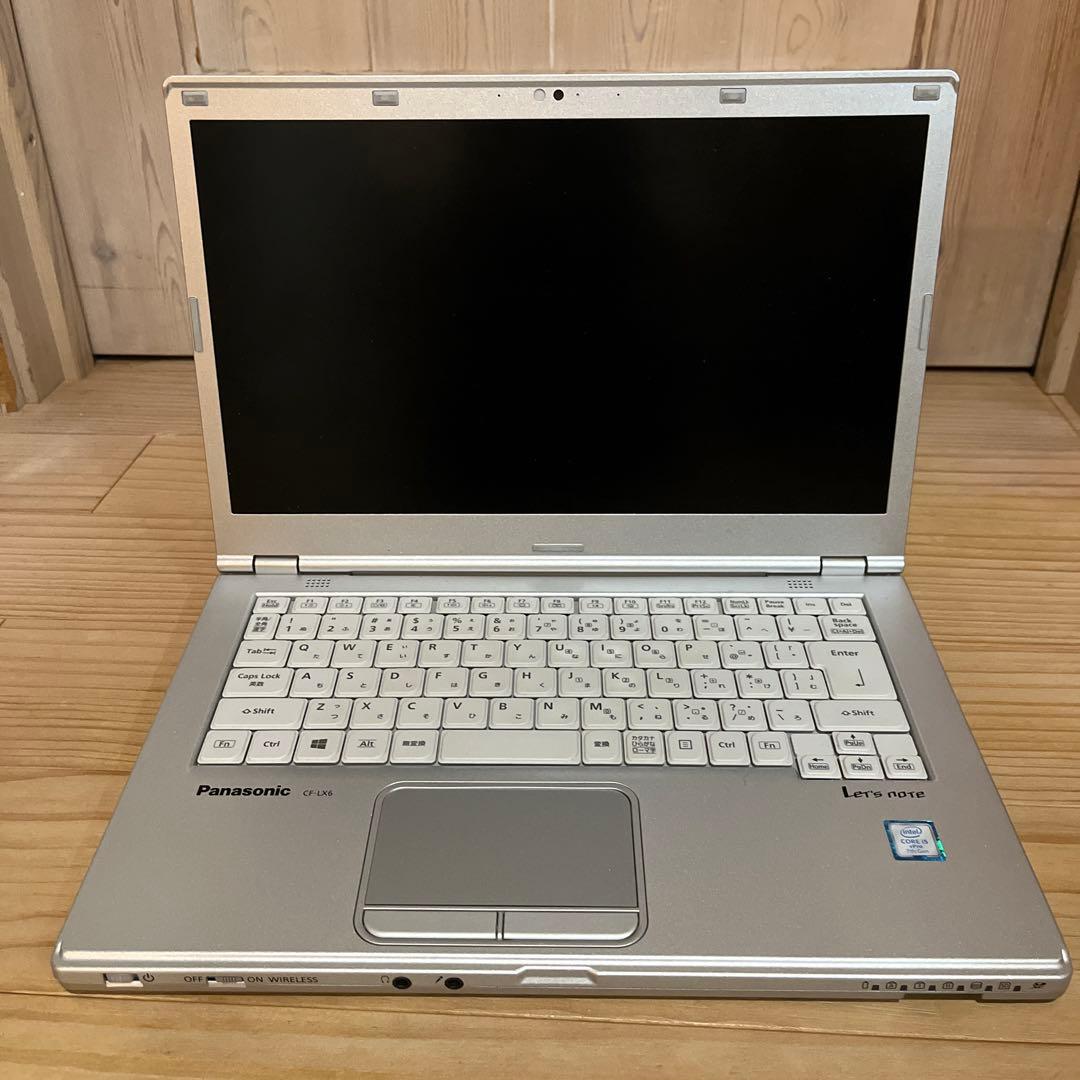 Panasonic Let's note シルバー ノートPC 本体