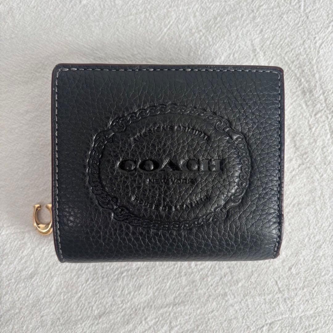 コーチ 財布 レディース 二つ折り財布 アウトレット レザー