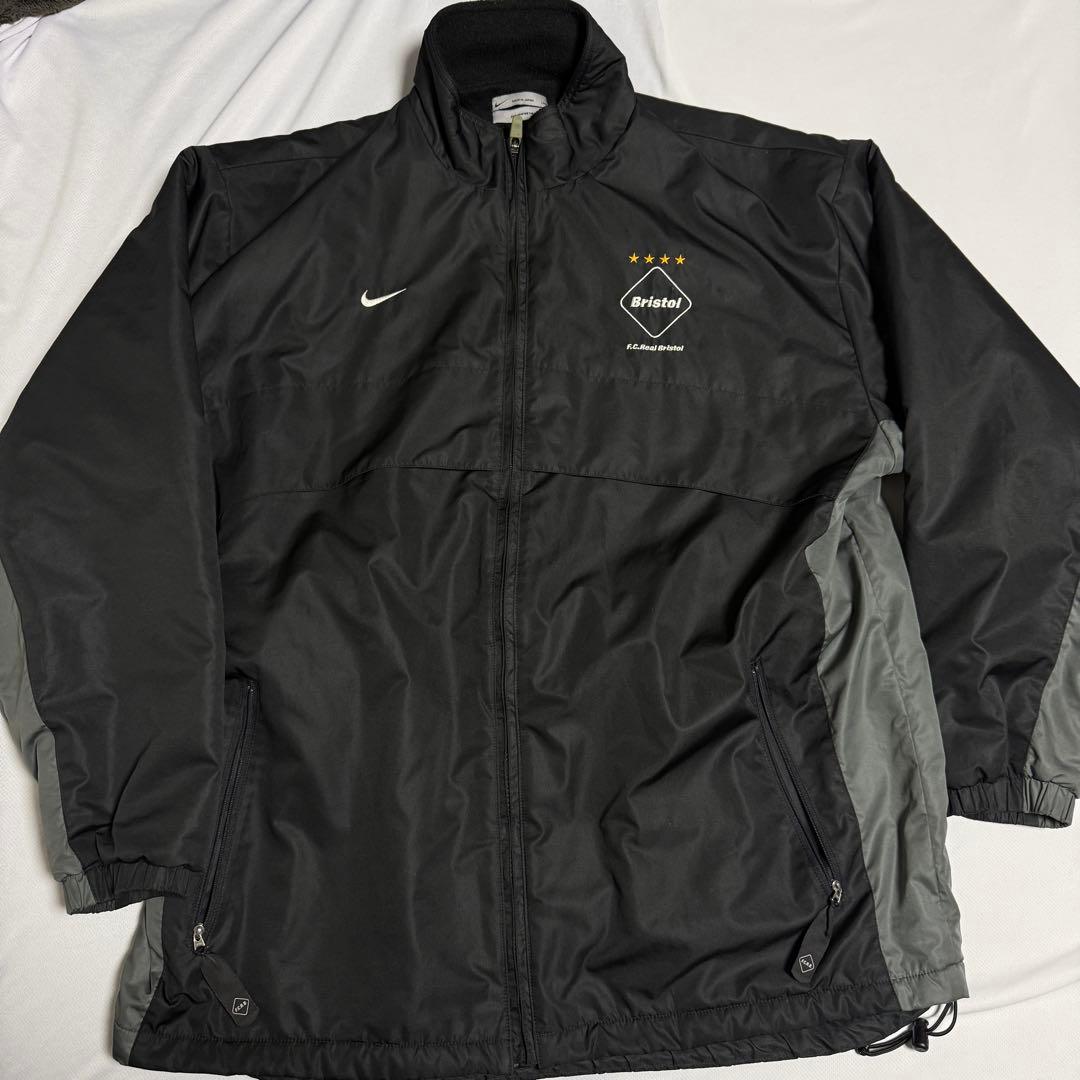 L 美中古 Nike Fcrb Bristol ナイロン ジャケット フリース