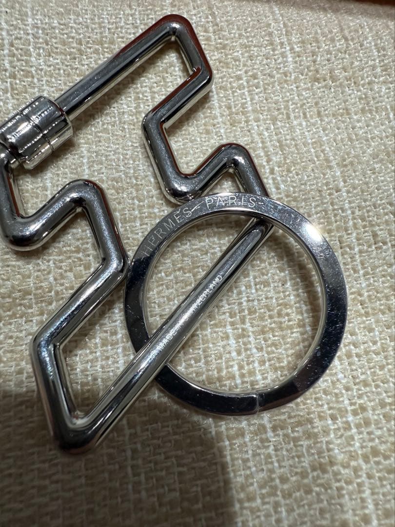 HERMES エルメス　キーホルダー　H トゥ・スピード