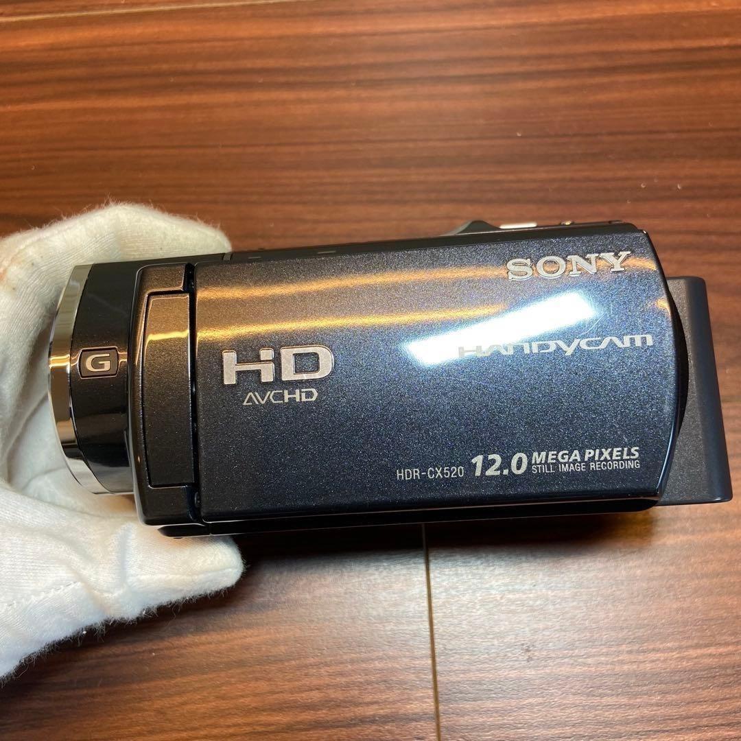 SONY HDR-CX520V ビデオカメラ ほぼ新品 4086