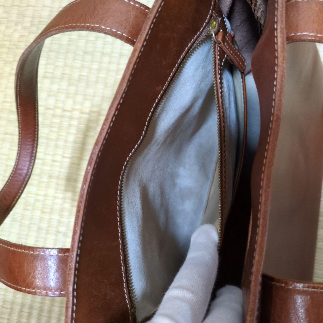 土屋鞄 ディアリオトールトート ブラウン