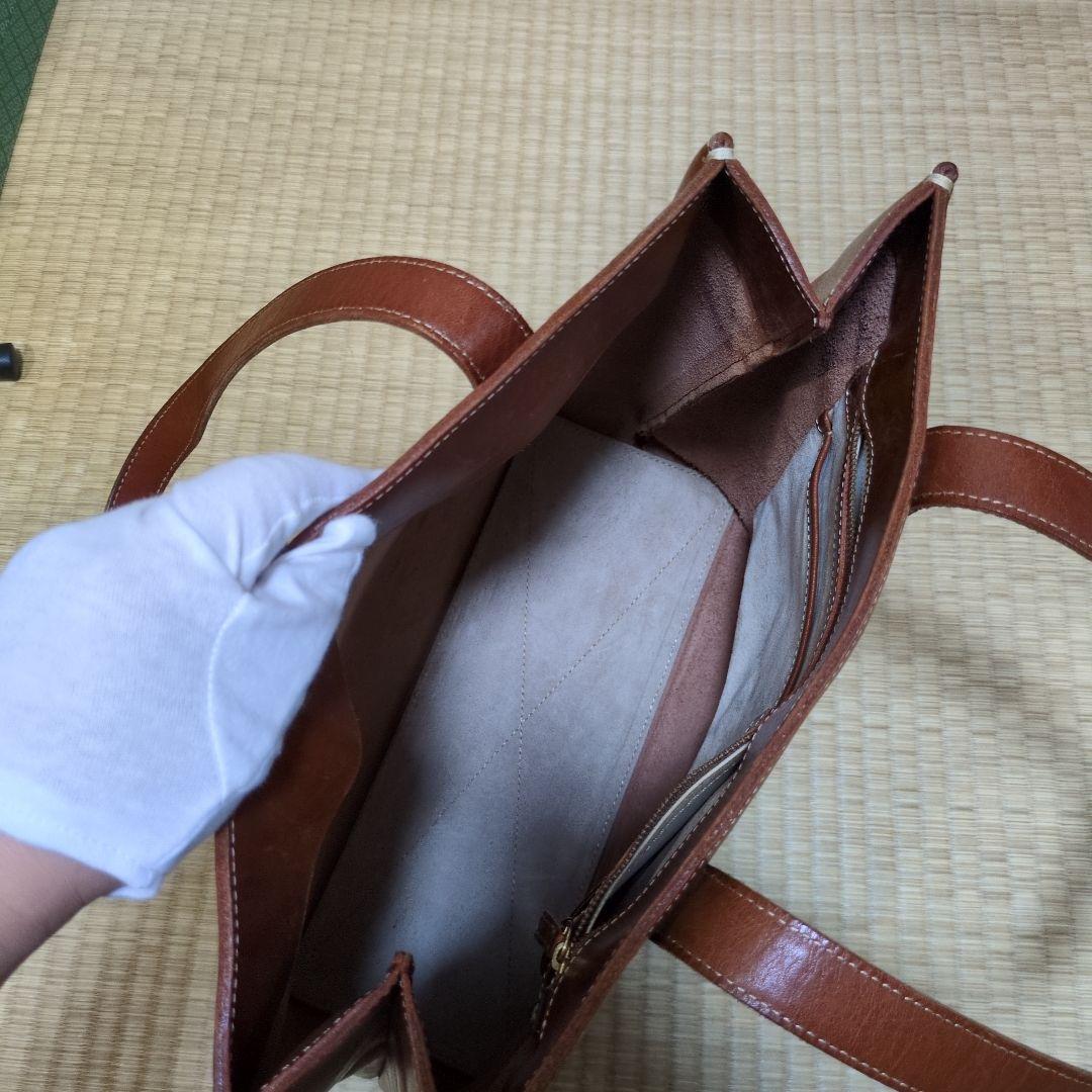 土屋鞄 ディアリオトールトート ブラウン