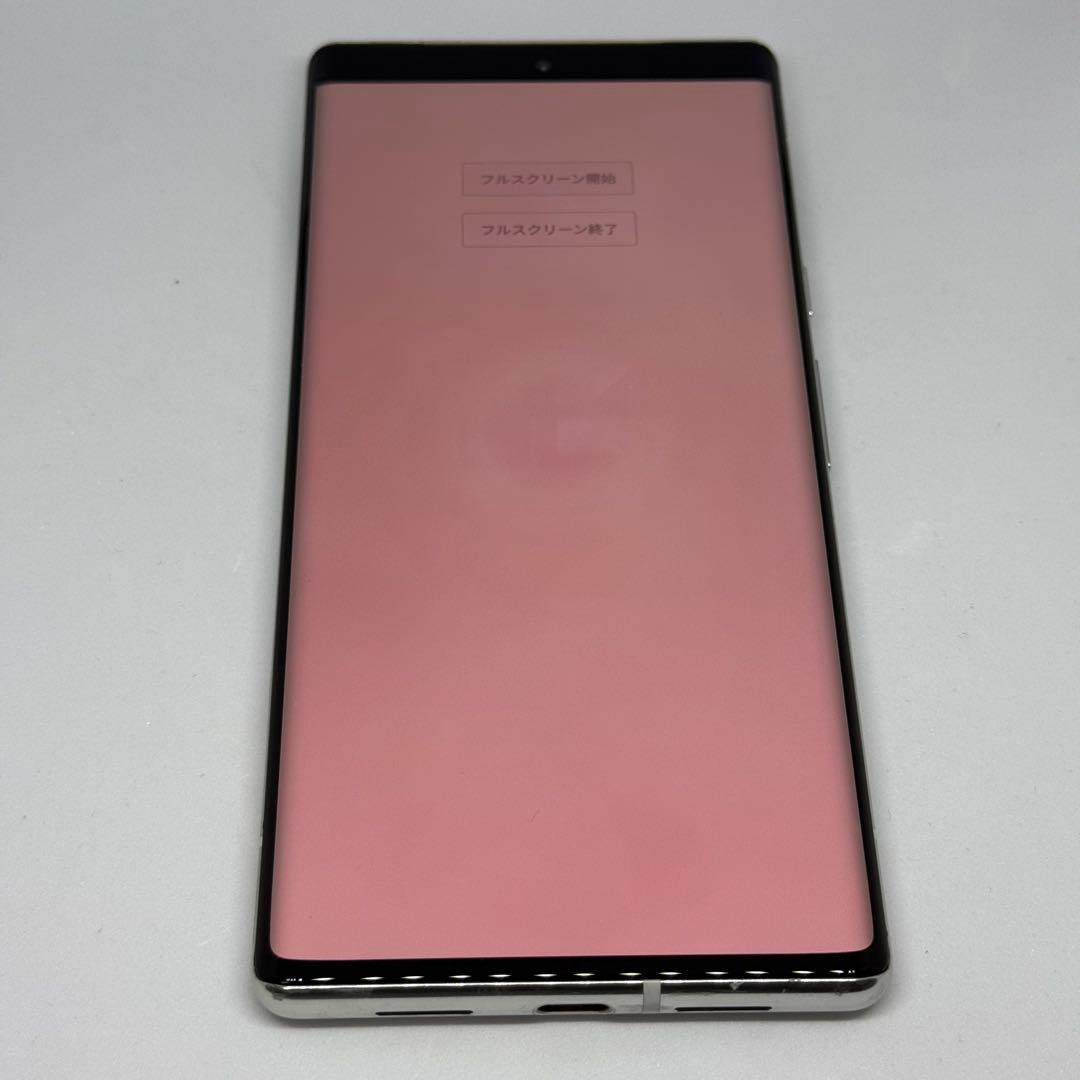 Google Pixel 6 Pro G8V0U 128GB 海外版 白 画面焼