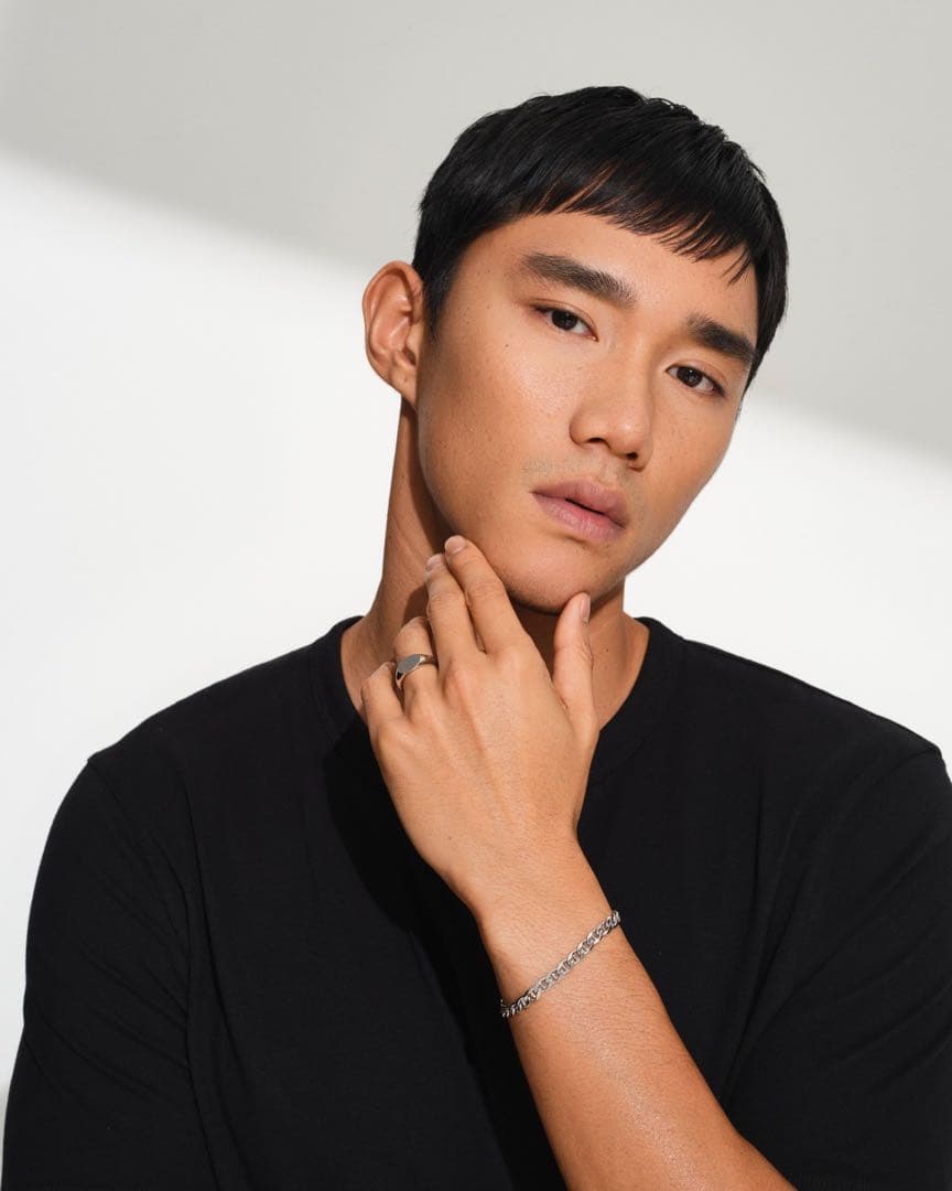 【希少品】トムウッド/ジュードブレスレット/シルバー/7.7インチ