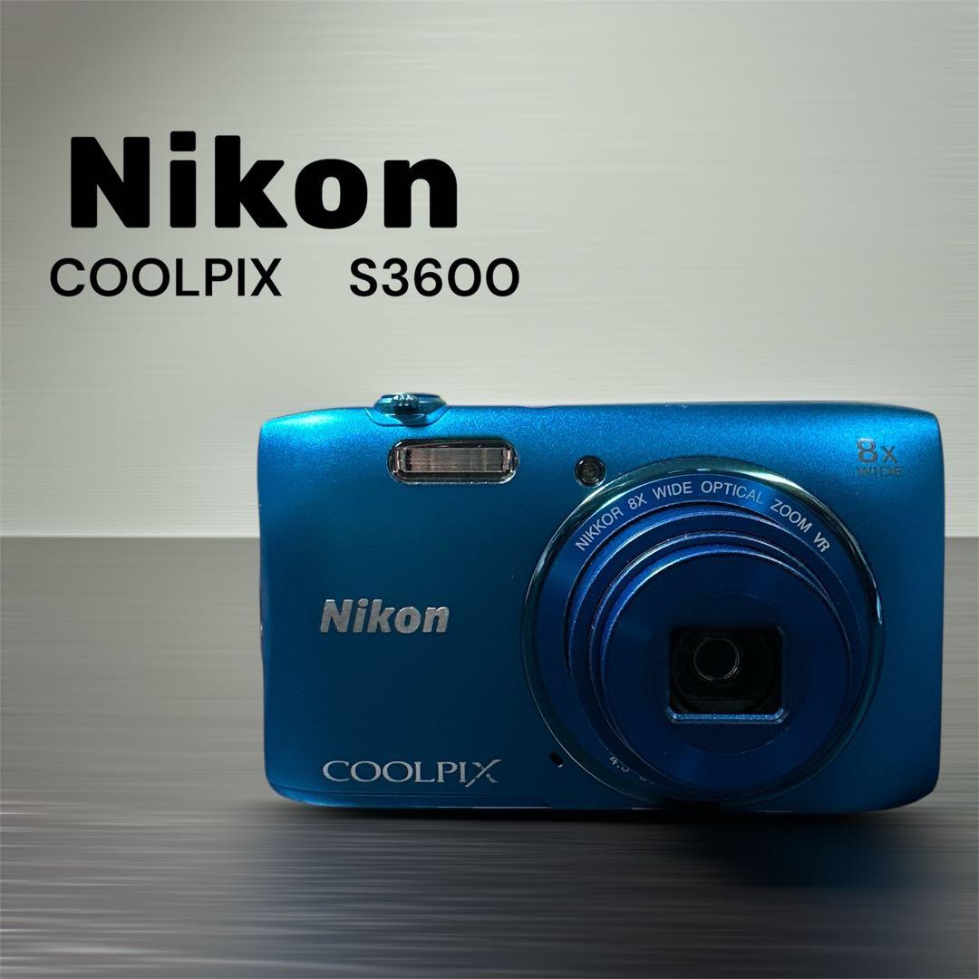 Aloha【動作確認済Nikon COOLPIX S3600デジタルカメラ