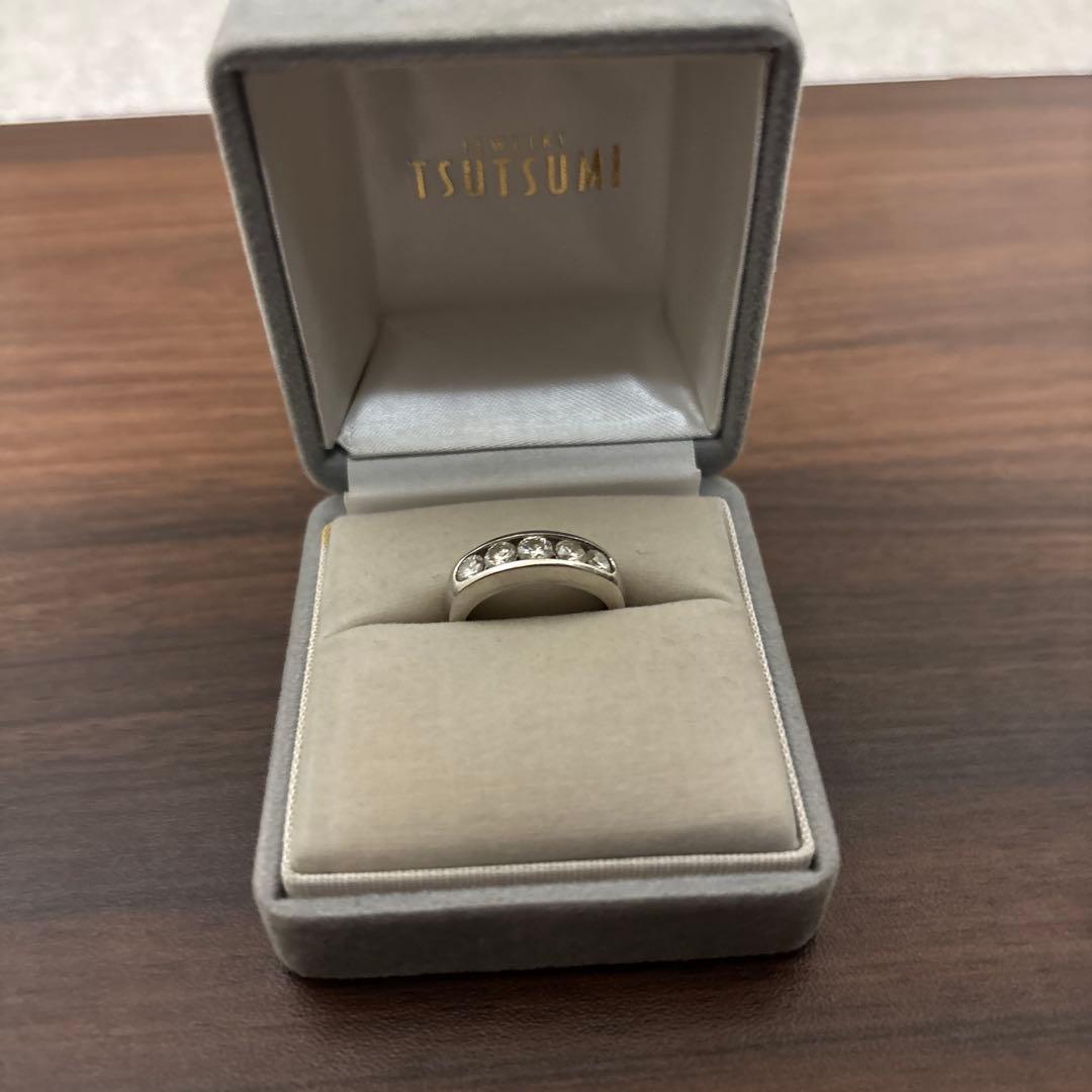 TSUTSUMI シルバーリング ダイヤモンド 1月5日まで大幅値下げ