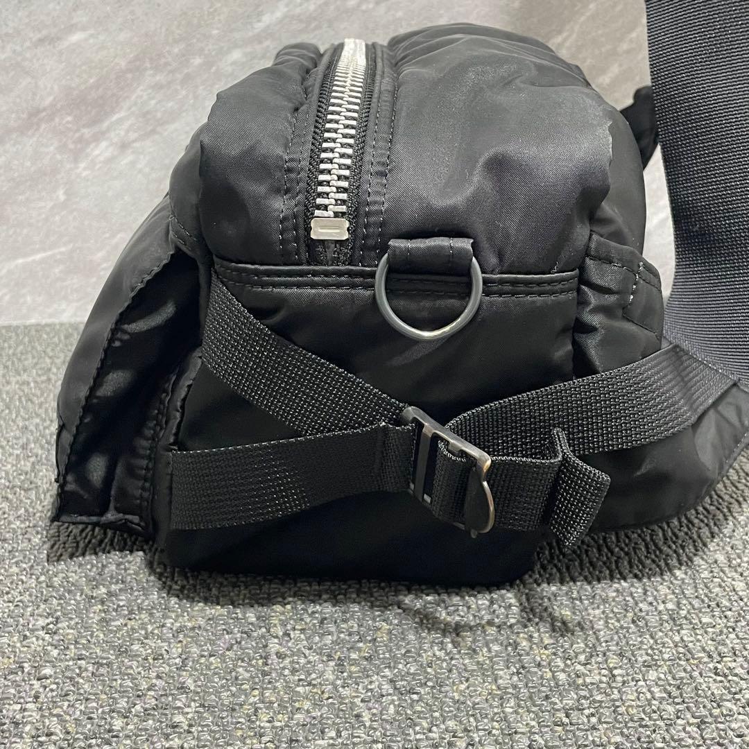 極美品✨ PORTER タンカー ボディバッグウエストバック 黒 ヒップバッグ