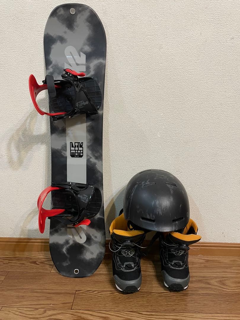 K2 スノーボードセット ビンディング・ブーツ付き