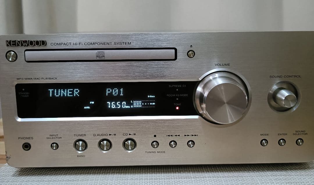 KENWOOD R-K711 CDレシーバー　 純正リモコン、取説付属　完動品