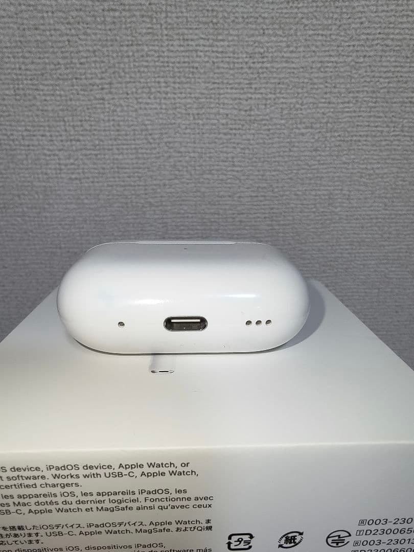 AirPods Pro 2 本体 USB-C充電対応