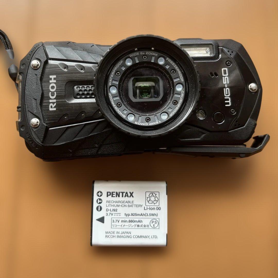 RICOH WG-50 リコー デジタルカメラ