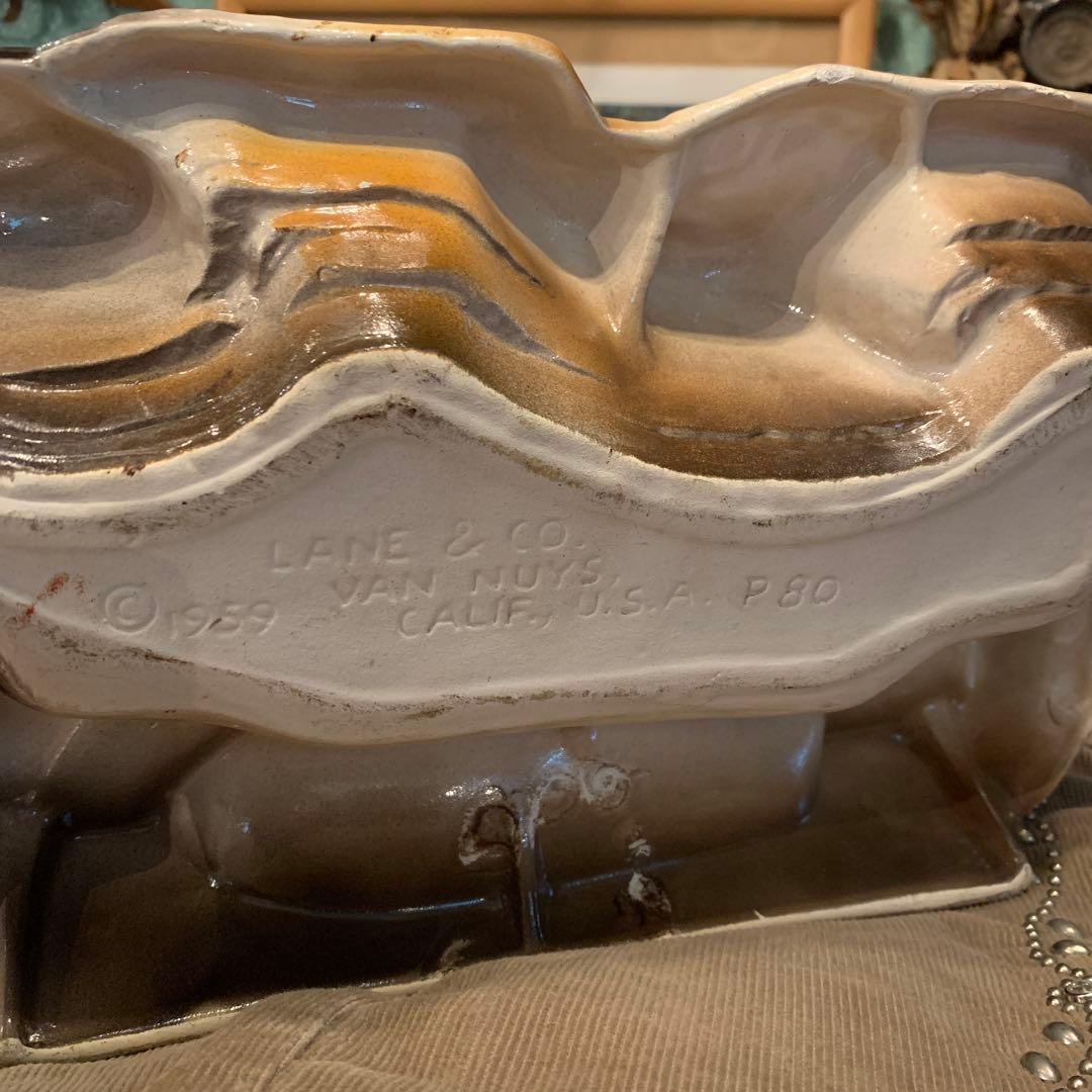 ミッドセンチュリー　50,s　パンサーランプ　ヴィンテージ