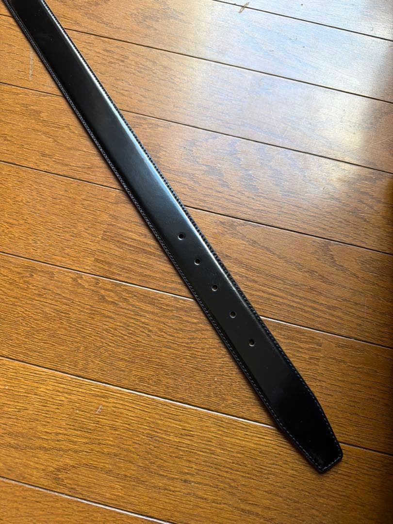長ベルト GIORGIO ARMANI ロゴ 刻印 ベルト W107-117