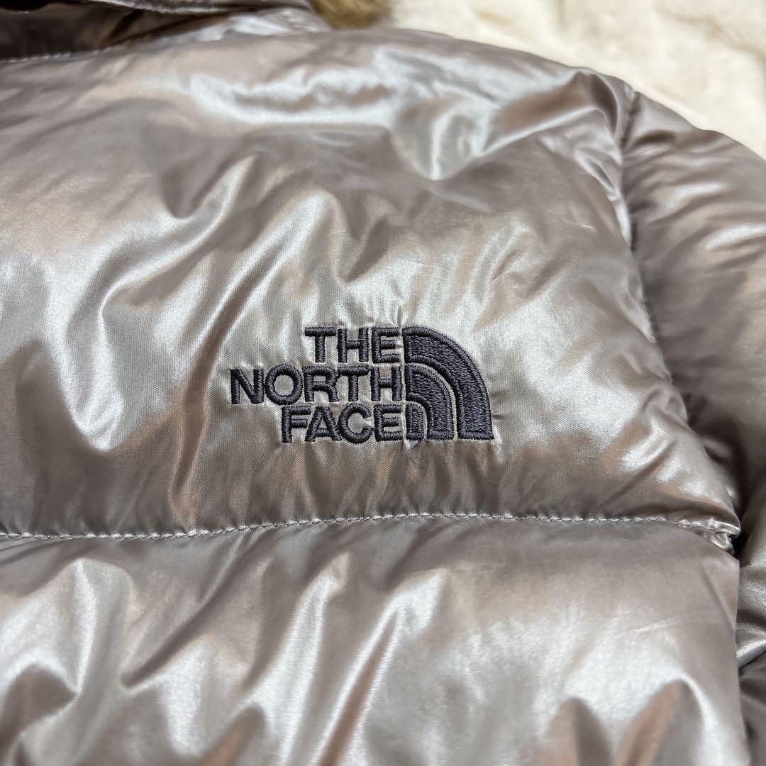 THE NORTH FACE ノースフェイスファー付きロングダウンコート S