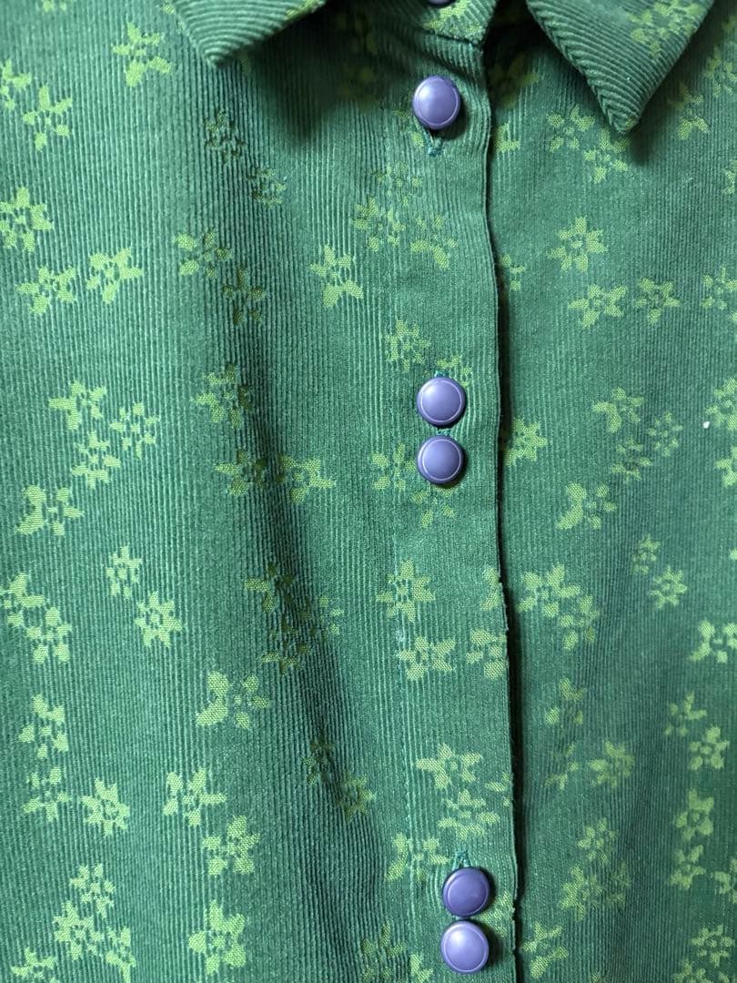 ホコモモラ　コーデュロイワンピース