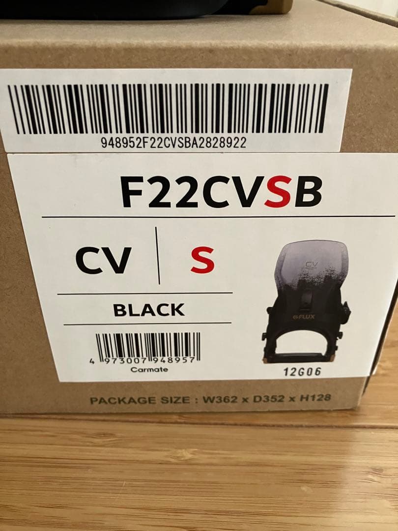 FLUX CVビンディング ブラック S