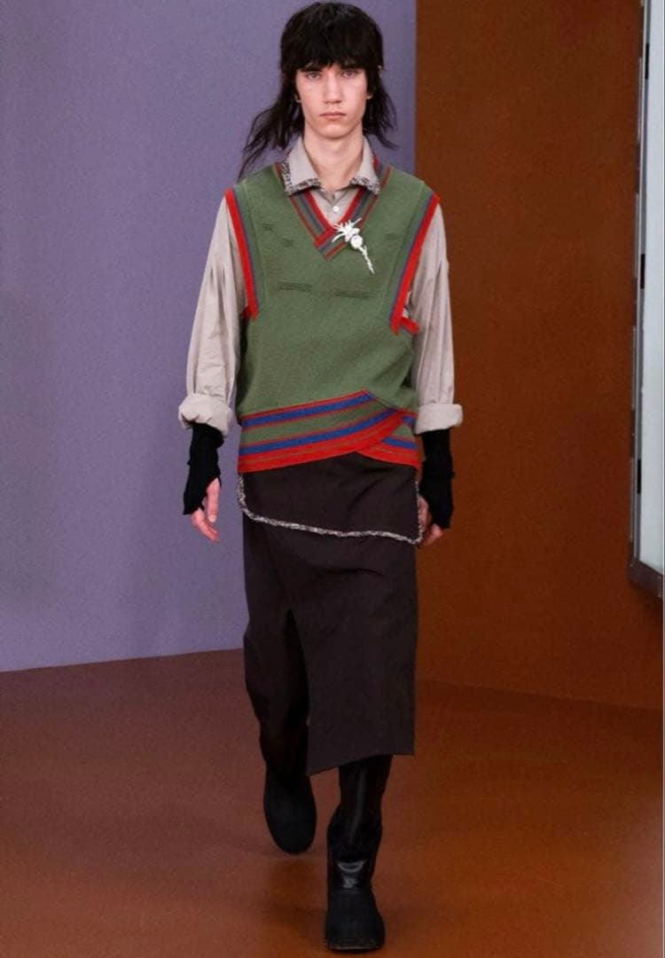 名作 KIKO KOSTADINOV 21AW ニットベスト サイズ48