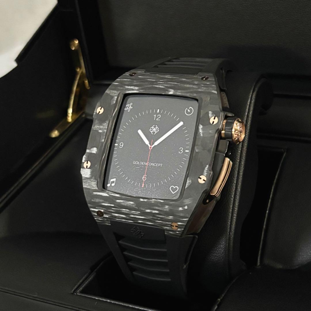 ［専用］ゴールデンコンセプト　RSC44 アップルウォッチケース　ブラック