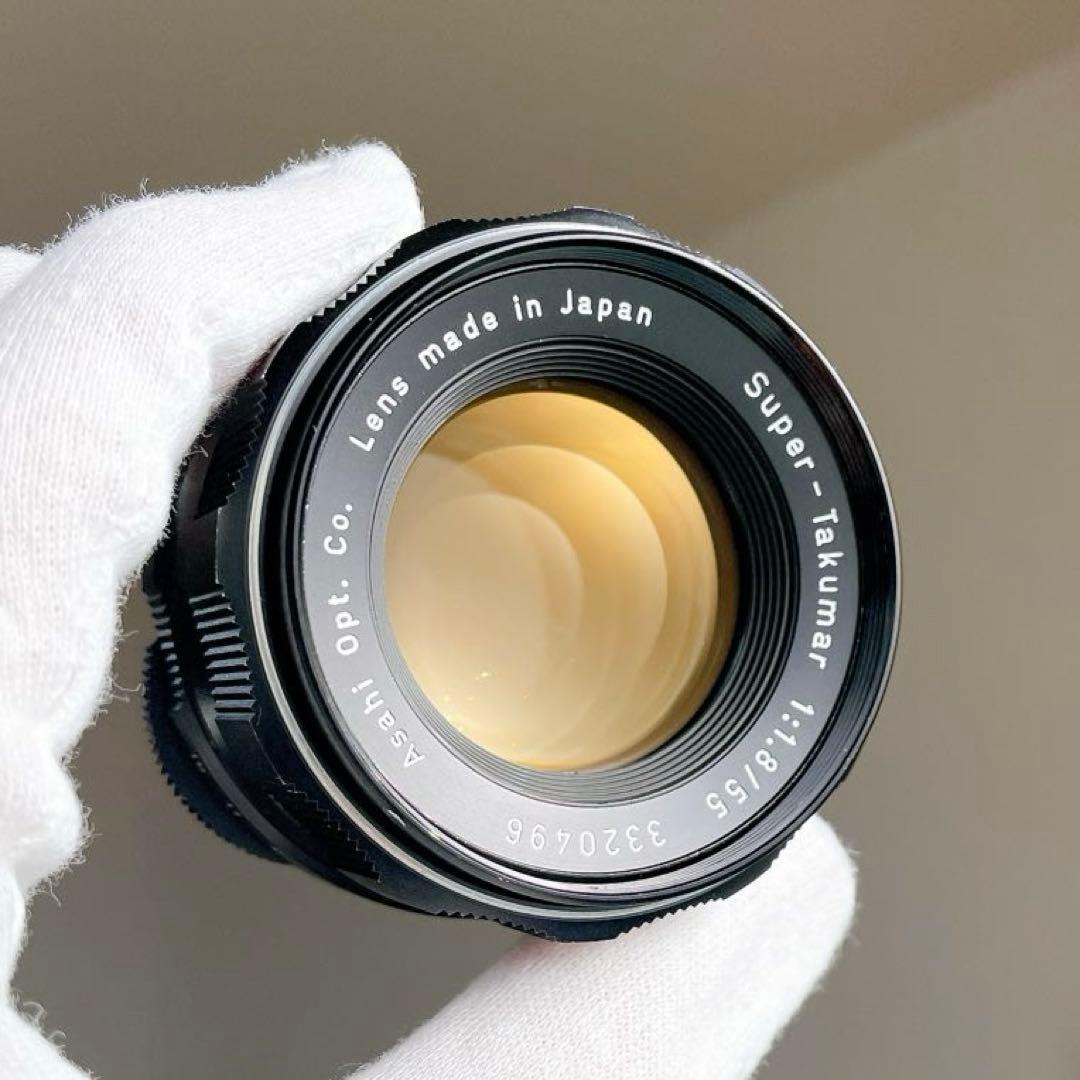 【光学美品】 Super Takumar 55mm f1.8 M42 清掃済
