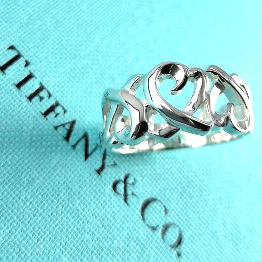 ◆SALE◆【ティファニー】ラビングハート　トリプル　10号　2280